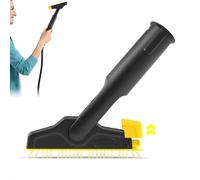 Brosse XXL pour Kärcher pour Joints, Accessoire Vapeur, Brosse Grand Format pour Joints, pour Nettoyage des Joints de Carrelage en Ciment, Idéal pour Le Nettoyage Joints de Salle de Bain et Cuisine