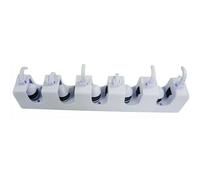 Brosserie Thomas - Accroche balais 5 encoches - Blanc
