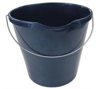Brosserie Thomas - Seau de ménage rond bec verseur - 12l bleu