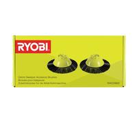 RYOBI - Kit 2 Brosses Latérales pour Balayeuse RYOBI - R18SW3 - Remplacement Brosses Rotatives - Nettoyage Allées, Garages & Ateliers - RAKDSB02
