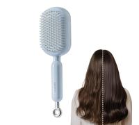 Brosses à cheveux pour femmes | Auto-nettoyantes rétractables - Peignes de massage extensibles et brosses à cheveux - Pour femmes et hommes avec des cheveux lisses bouclés épais, longs et secs pour