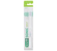 Brosses À Dents-Gum Sonic Bad Daily Blanche Rech (Couleur : Blanc)