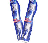 Brosses À Dents Inava - Inava Hybrid - Recharges Sensibilite Brins Coniques - Efficacite Douceur - Lot De 2 X 2 Recharge 344642