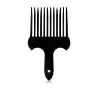 Brosses à dents larges noires avec peigne et fourchette