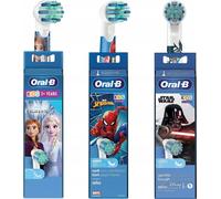 Brosses à dents Oral-B Kids Stages Power, lot de 3 Frozen Star Wars Spiderman