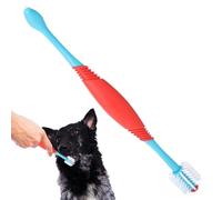 Brosses À Dents Pour Chien | Brosse Dentaire Double Tête Douce Pour Chiens | Accessoire De Soins Santé Animaux Multi-Pets Pour Maison Voyage Extérieur Toilettage Baignade