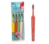 Parapharmacie en ligne > Hygiène & Premiers soins > Soins bucco-dentaires > Brosses à dents TePe Brosse à Dents Compact Extra-Souple x 4