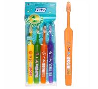 TePe Brosses à dents enfants Extra souples Pack famille 4 pièces