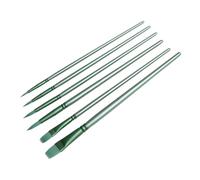 Brosses à peinture bien 6 pièces - Peinture colorée, ensemble de pinceaux pour artistes | Paintbrushes pour cahier à encre GOUACHE TITRE ROCCHI ROCK BASSE DRIVAGE ARTS DE