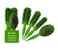 Brosses COCCO Lot Aura Tri-Lon Technology Brush 4pz Verde