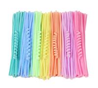 Brosses colorées | Bâtons de chenille épais de 300 pièces, brosses colorées pour travaux manuels, décorations créatives, bâtons poilus pour projets artistiques et artisanaux : leur Immag
