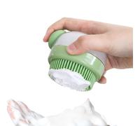 Brosses de bain pour chat, brosse à shampoing pour chien - Petite brosse à shampoing pour chiens,Peigne à poils courts pour chat avec distributeur de shampoing, épurateur de bain pour chien pour le ma