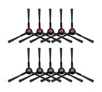 Brosses de balayage des bords pour Eufy pour omni S1 Series Edge Sweep | Poils en nylon robustes, design moyeu en plastique, résistant à l'usure, idéal pour les balayages quotidiens
