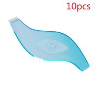Brosses De Maquillage Pour Cils,Peigne Propre En Plastique Réutilisable,En Forme De S,Recourbe-Cils,Extension De Cils,Outil De Permanente,10 Pièces..Blue 10pcs