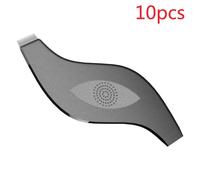 Brosses De Maquillage Pour Cils,Peigne Propre En Plastique Réutilisable,En Forme De S,Recourbe-Cils,Extension De Cils,Outil De Permanente,10 Pièces..Black 10pcs