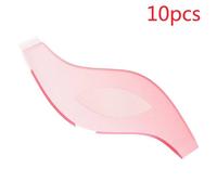 Brosses De Maquillage Pour Cils,Peigne Propre En Plastique Réutilisable,En Forme De S,Recourbe-Cils,Extension De Cils,Outil De Permanente,10 Pièces..Pink 10pcs