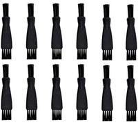 Brosses de Nettoyage de Rasoir,12 PCS Razor Brush Rasoir Rasoir Electrique Rasoir Tondeuse en Nylon Nettoyant Electrique Poils de Rasoir Epilateur de Rasage Brosse de Remplacement pour Homme