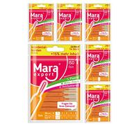Brosses de nettoyage interdentaire Mara Expert - Avec goût menthe - Revêtement fluorure et chlorhexidine - Pour une haleine fraîche - Demandez conseil à votre dentiste