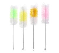 Brosses de nettoyage pour biberon nouveau-né - Brosse de nettoyage à long manche pour bouteille de lait en verre - Brosse de nettoyage à suspendre à la maison