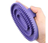 Brosses de pansage et toilettage pour chevaux Étrille masseuse en | Brosse pour chat Pour Massage, Élimination Poils Morts, Retrait Poils Qui Tombent, Chat Et Violet