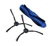 Brosses de rechange pour Blaupunkt, BlueBot, VRillo J300, kit d'accessoires avec 1 brosse centrale + 2 brosses latérales