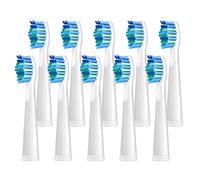 Brosses de Rechange pour Seago 10 Têtes de Brosse pour Fairywell Seago 507/508/515/551/917/959/2011/D1/D3/D7/D8 Blanc