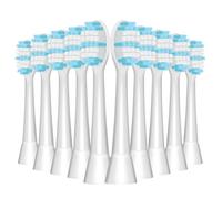 Brosses de rechange pour Wondersmile brosse à dents électrique, Têtes de brosses de remplacement pour Wondersmile brosse à dents électrique，white-10pc