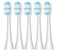 Brosses de rechange pour Wondersmile brosse à dents électrique, Têtes de brosses de remplacement pour Wondersmile brosse à dents électrique，white-5pc