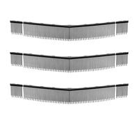 Brosses de Rechange -VEVOR-pour Balayeuse à Gazon Manuelle-Lot de 3-Compatible avec Balayeuses VEVOR 76,2 cm