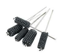 Brosses de rodage flexibles en carbure silicium Boule Abrasive grain 120 Dia8 ~ 110mm, brosse d'ébavurage, trou intérieur, tuyau de meulage, Tube de polissage, 1 pièce(Dia26x200mm P120)