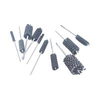 Brosses de rodage flexibles en carbure silicium Brosse Abrasive industrielle, grain 240, alésage de boule SiC, perceuse CNC, 1 pièce(Diameter 4.5mm)