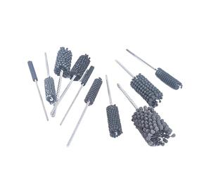 Brosses de rodage flexibles en carbure silicium Brosse Abrasive industrielle, grain 240, alésage de boule SiC, perceuse CNC, 1 pièce(Diameter 6mm)