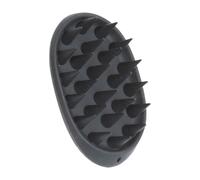 Brosses de shampooing ovales pratiques en silicone à dents larges pour un soin doux des cheveux et la prévention de la perte de cheveux
