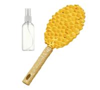 Brosses de toilettage pour chiens, brosse à cheveux pour animaux de compagnie - Durian Shape Cat Brush pour la perte,Peigne de massage doux avec bouteille de pulvérisation pour animaux de compagnie av