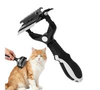 Brosses de toilettage pour chiens Râteau sous-poil portable antidérapant à | Peigne de Canin Pour chatons et chiots démêlage nœuds poils emmêlés maison