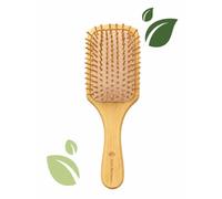 Brosses en bambou naturel | Anti-frisottis, massage du cuir chevelu, pour tous types de cheveux, voyage, écologique et biodégradable