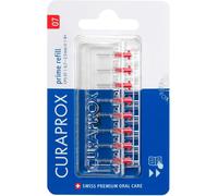 Brosses Interdentaires Cps 07 Prime, Refill, 8 Pièces, Rouge, 0,7 Mm De Diamètre, 2,5 Mm D'efficacité, Recharge, Sans Support