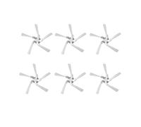 Brosses latérales compatibles avec l'aspirateur robot autonettoyant XiaoMi Dreame Bot W10/W10 Pro, accessoires et pièces compatibles avec XiaoMi Mijia Mop Pro STYTJ06ZHM(6 PCS)