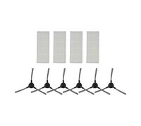 Brosses latérales de rechange pour Blaupunkt pour Bluebot XPOWER+ Robot Cleaner - Poils en nylon Kit de dépoussiérage d'angle 4 pièces