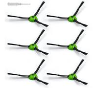 Brosses Latérales de Rechange pour i Robot Roomba Séries J & Combo J5/J5+, J6/J6+, J7/J7+, J8/J8+, J9/J9+, Combo i5/i5+, j5/j5+, j7/j7+, j9/j9+ Aspirateur Robot - 6 Brosses Latérales, 1 Tournevis