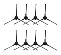 Brosses latérales de rechange pour robot aspirateur CONGA M20 par 8 brosses en nylon conçues pour un retrait fiable de la poussière