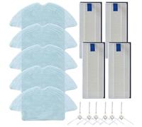 Brosses Latérales pour bObsweep Bob PetHair Appetite | Filtres haute efficacité, capture poussière fine, air plus sain, nylon robuste, installation facile
