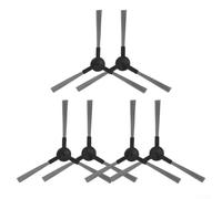 Brosses Latérales pour Nedis WIFIVCR001CBK, Robot Aspirateur | Plastic+nylon, Efficient Corner Cleaning, Easy Install, 3/5 Pairs, Enhances Vacuum Performance