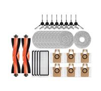 Brosses Latérales Principales En Caoutchouc, Chiffons, Filtres Et Sac À Poussière, Compatibles Avec L'aspirateur Dreame L20 Ultra. Pièces De Rechange Et Accessoires De Remplacement.(B)