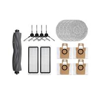 Brosses Latérales Principales En Caoutchouc, Chiffons, Filtres Et Sac À Poussière, Compatibles Avec L'aspirateur Dreame L20 Ultra. Pièces De Rechange Et Accessoires De Remplacement.(Q)