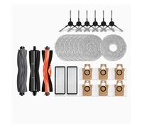 Brosses Latérales Principales En Caoutchouc, Chiffons, Filtres Et Sac À Poussière, Compatibles Avec L'aspirateur Dreame L20 Ultra. Pièces De Rechange Et Accessoires De Remplacement.(Da)