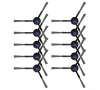 Brosses Latérales Réutilisables pour Ecovacs pour deebot N20(10 PACK) | Réutilisables, nylon pour robuste, nettoyage coins, compatible N20, installation rapide