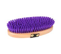 Brosses pour cheval en bois à poils doux HORKA Violet TU
