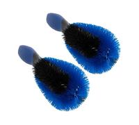 Brosses pour Jantes en Aluminium, Paquet de 2, Poils résistants à la Pression pour Un Nettoyage Doux et Efficace des Jantes Jusqu'au Fond de Jante