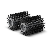 Kärcher Kit de Rouleaux de Brosse pour Surfaces en Pierre pour Nettoyeur de terrasse PCL 3-18, Convient pour Les Carreaux de Pierre Lisses en extérieur